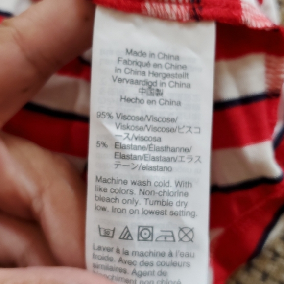 NWT J. Crew striped nightshirt - Picture 5 of 5